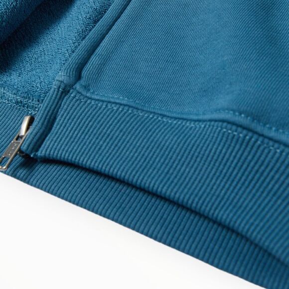 ZARA Kids | Mid-Blue | PLAIN KANGAROO JACKET - Picture 4 of 5